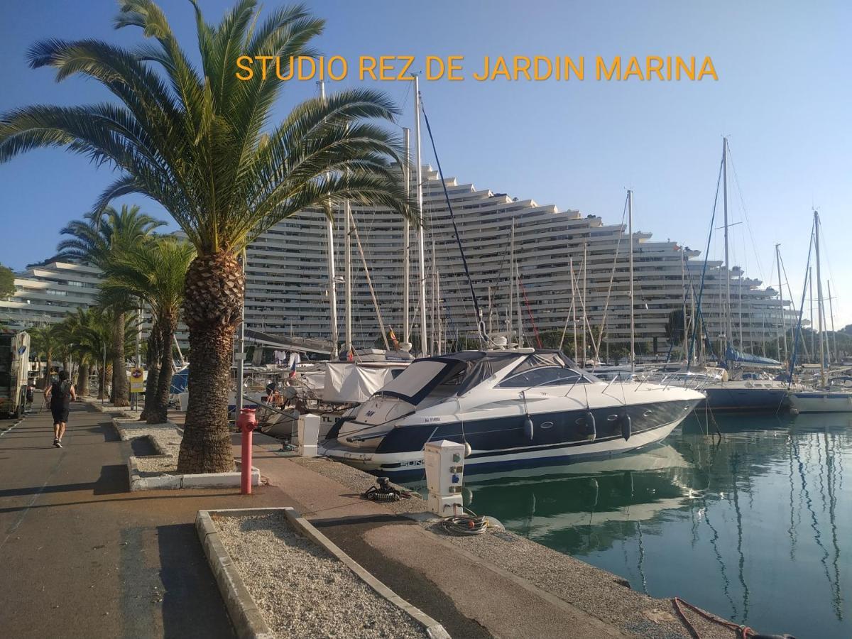 Studio Rez de jardin Marina baie des Anges Villeneuve-Loubet Extérieur photo